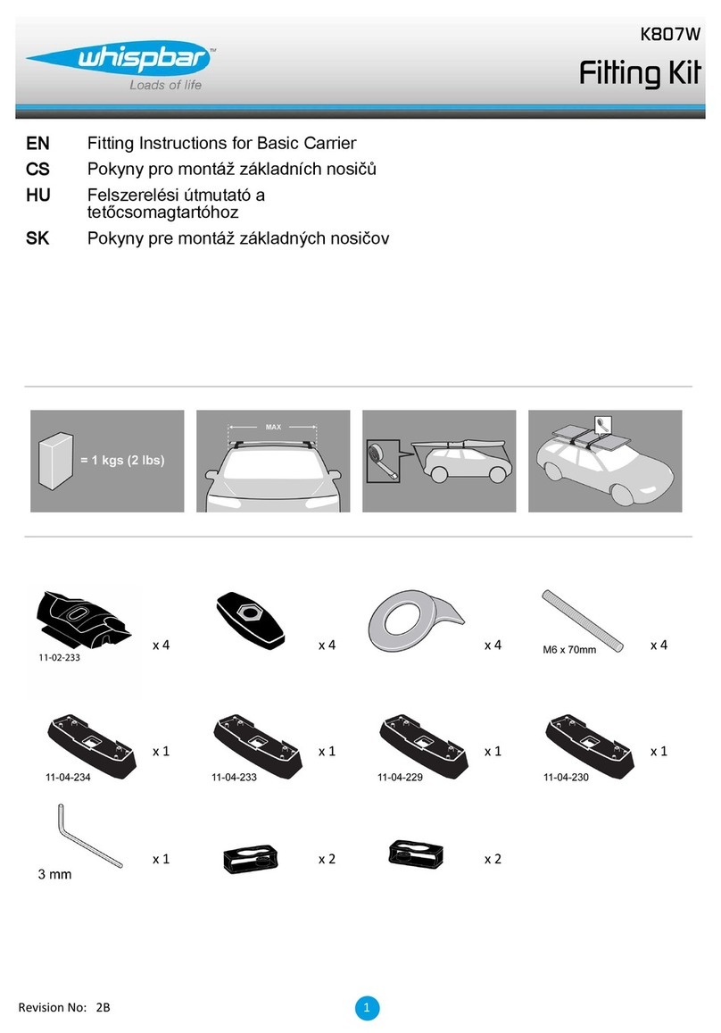 Whispbar K807W User manual