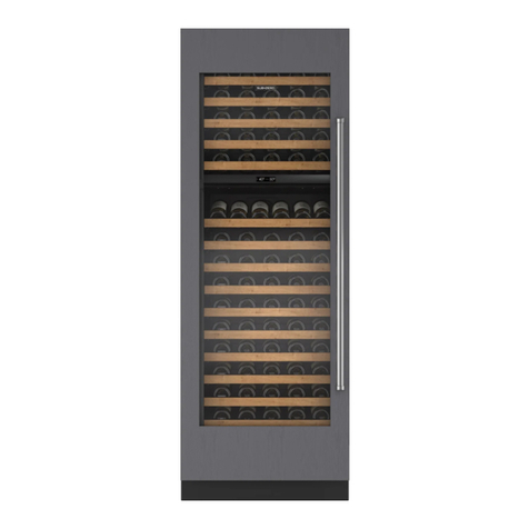Sub-Zero IW-30-RH installation guide