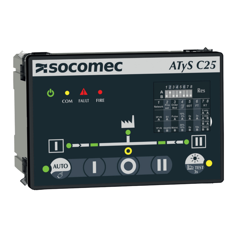 socomec ATyS C25 quick start guide