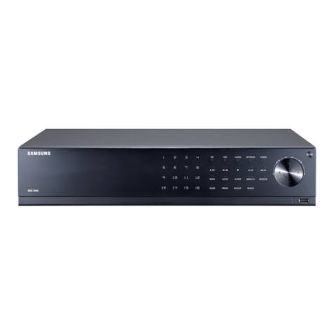 Wisenet SRD-1694 Installation guide