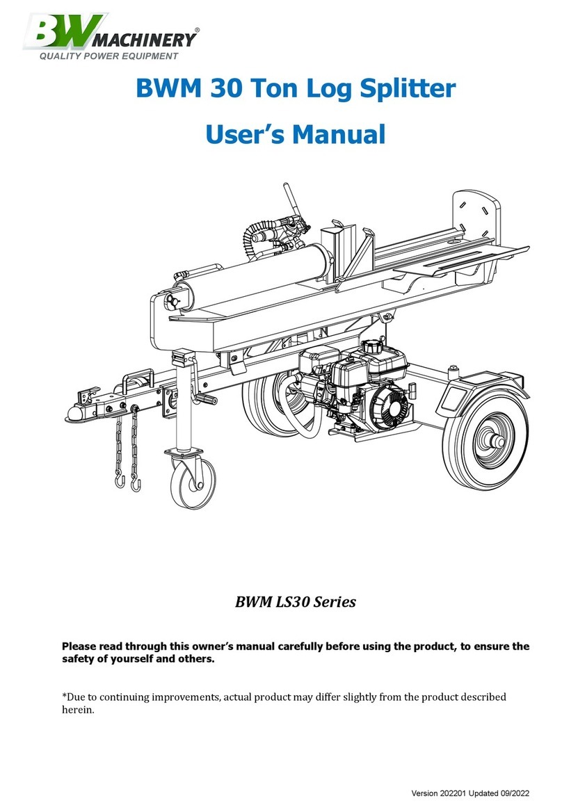 B.W. Machinery LS30 Series user manual