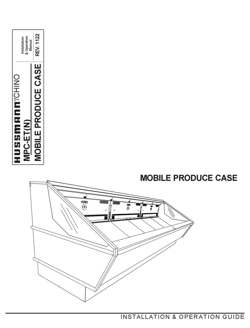 Hussmann Chino MPC-ET Installation & operation guide
