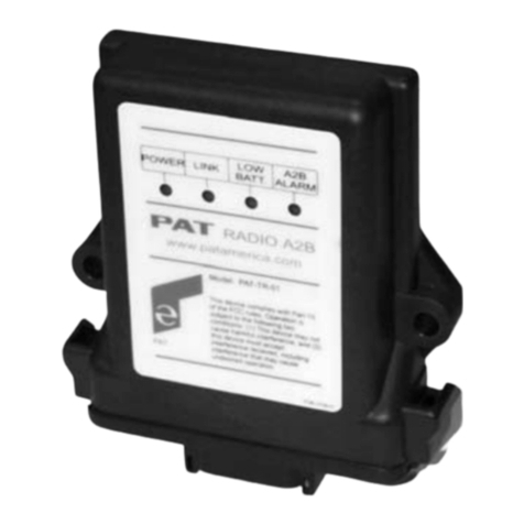 PAT America ANTI-TWO-BLOCK INSTALLATION, OPERATOR’S & TROUBLESHOOTING MANUAL