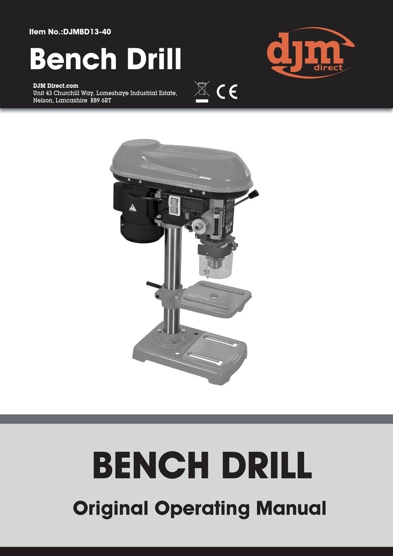 djm direct DJMBD13-40 Original operating manual