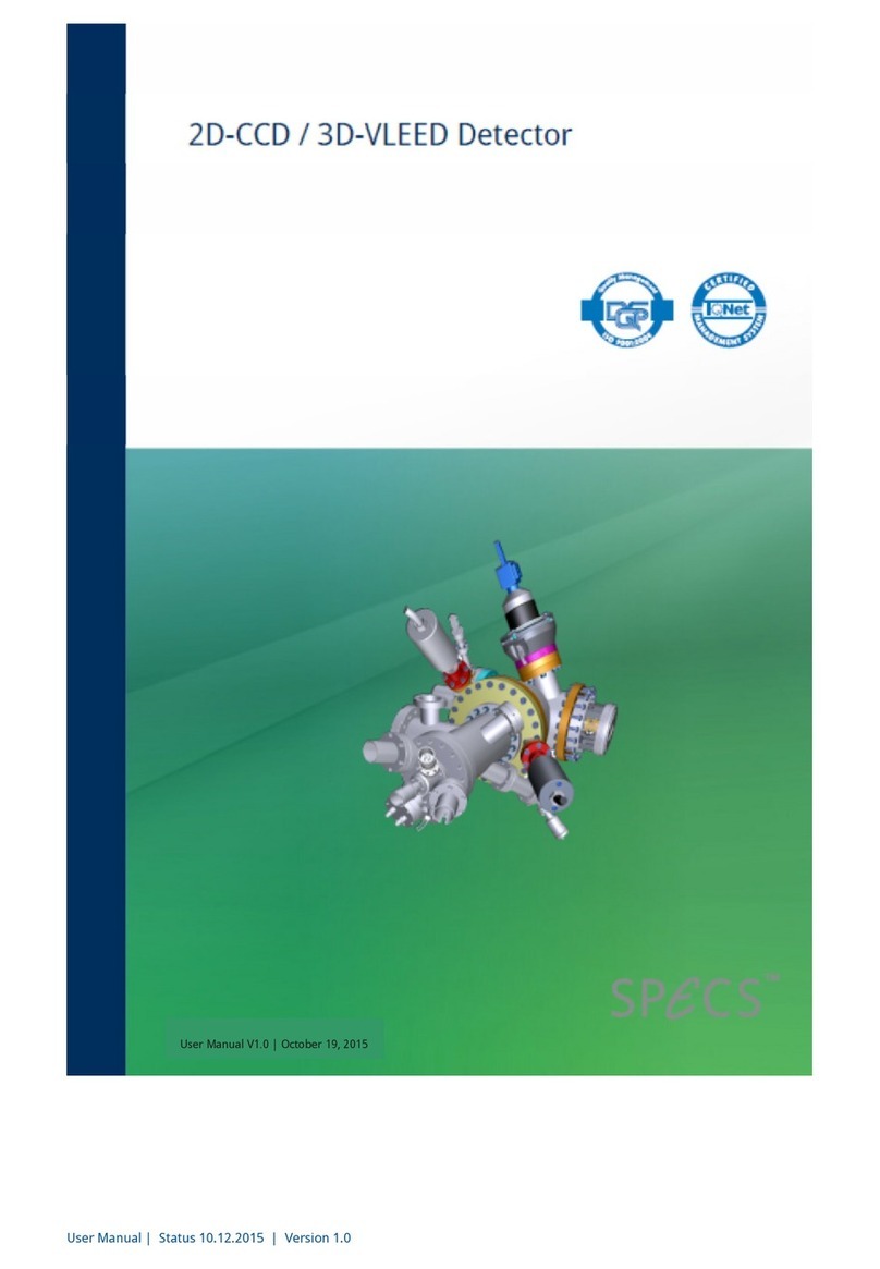 SPECS 2D-CCD user manual