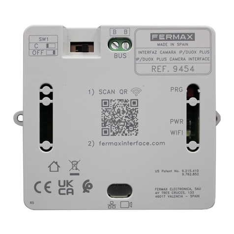 Fermax DUOX PLUS Installer manual