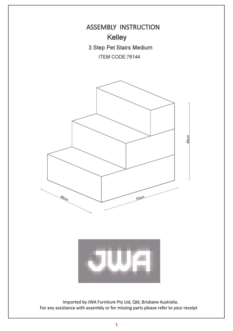 JWA Kelley 76144 Assembly instruction