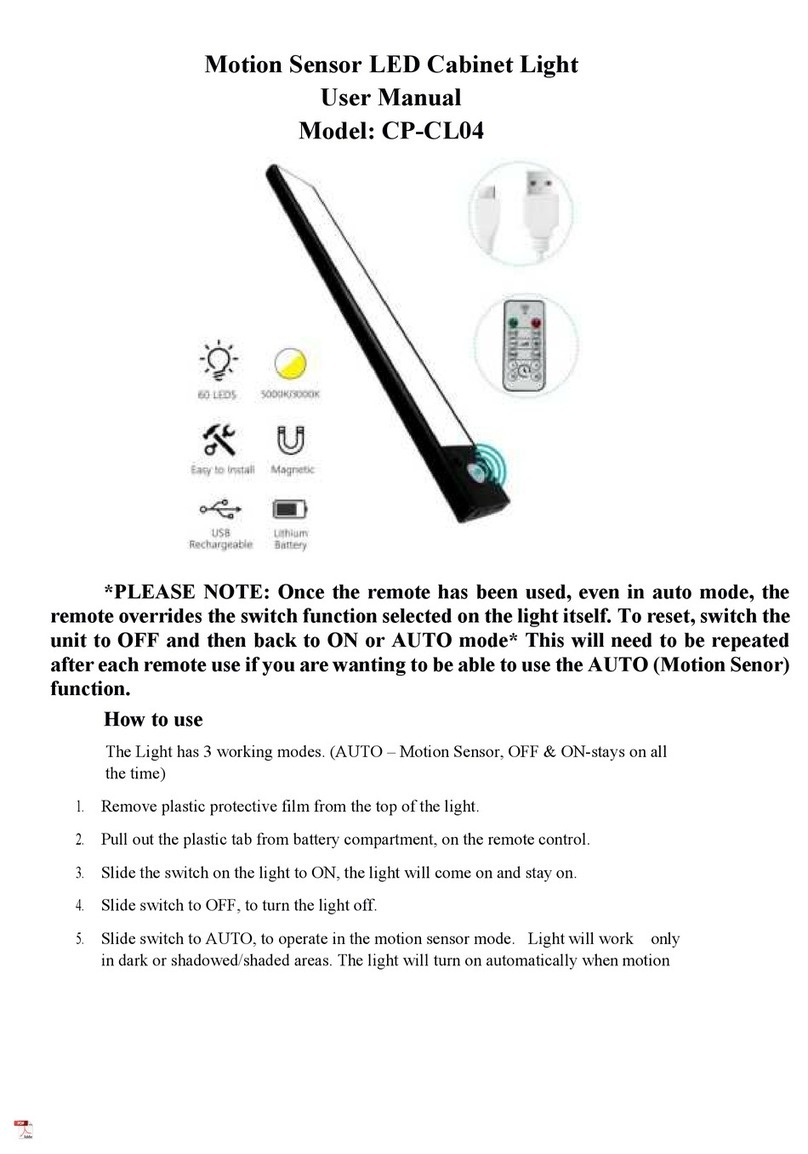 PROLED CP-CL04 User manual
