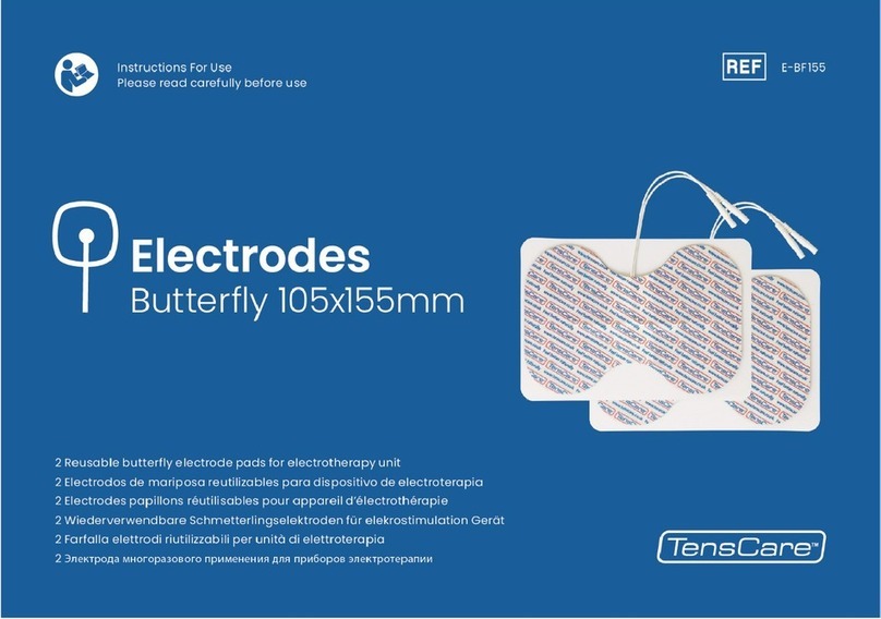 TensCare E-BF155 User manual TensCare E-BF155 User manual