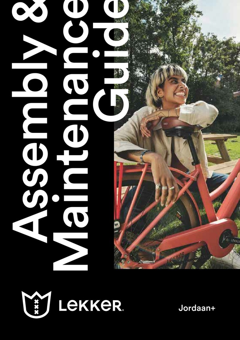 Lekker Jordaan+ Assembly & maintenance guide