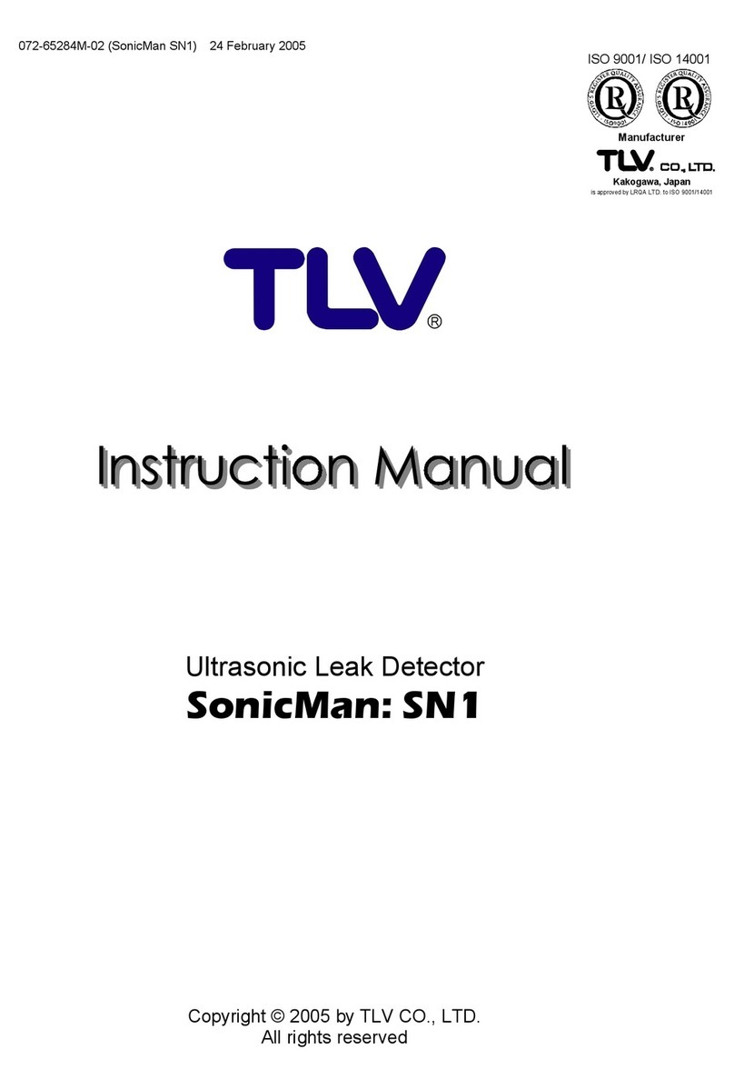 TLV SonicMan SN1 instruction manual