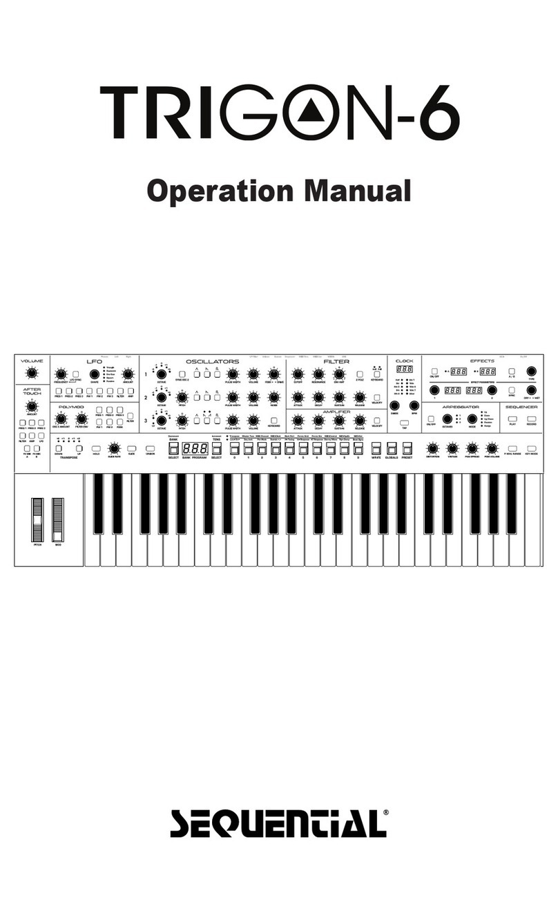 Sequential TRGON-6 User manual