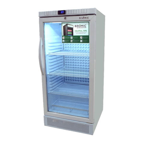 Bromic Heating MEDIFRIDGE MEDO220GD-NR instruction manual