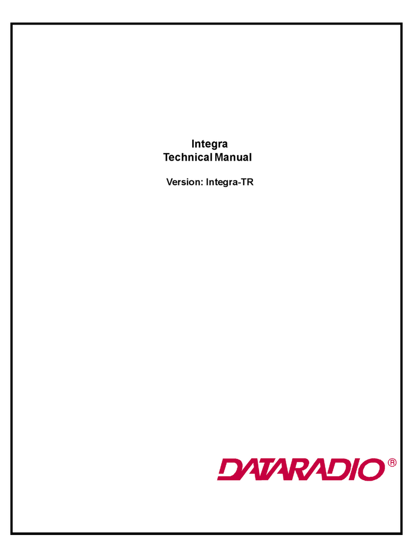 Dataradio Integra-TR User manual
