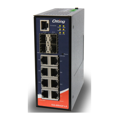 ORiNG IGS-9084GP-LA Quick installation guide