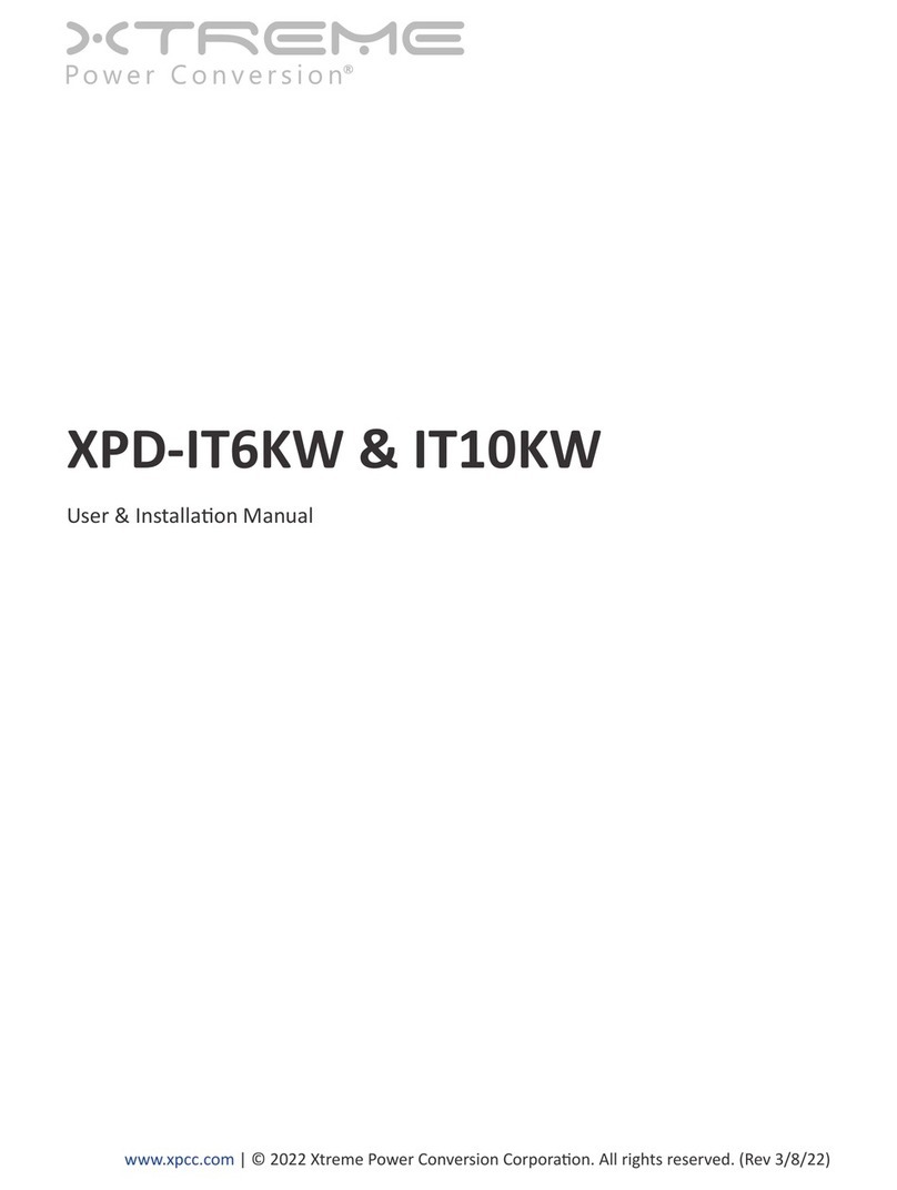 Xtreme XPD-IT6KW User & installation manual