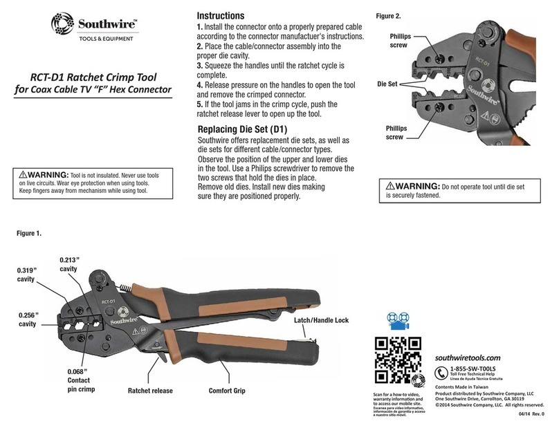 Southwire RCT-D1 User manual