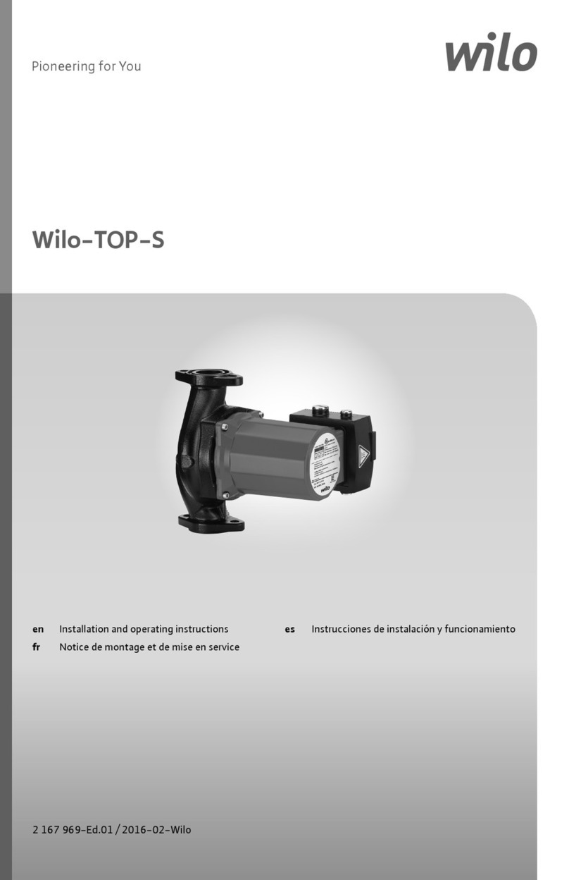 Wilo TOP-S User manual Wilo TOP-S User manual