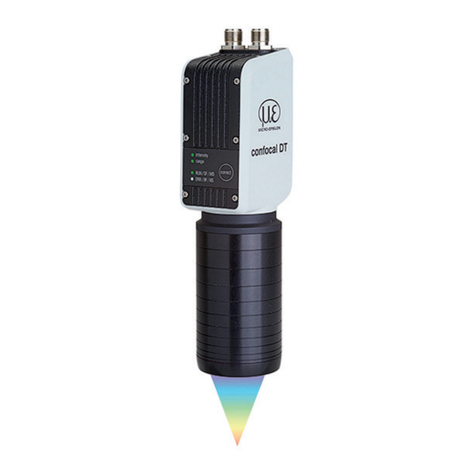 MICRO-EPSILON confocalDT 2410 EtherCAT Quick manual MICRO-EPSILON confocalDT 2410 EtherCAT Quick manual