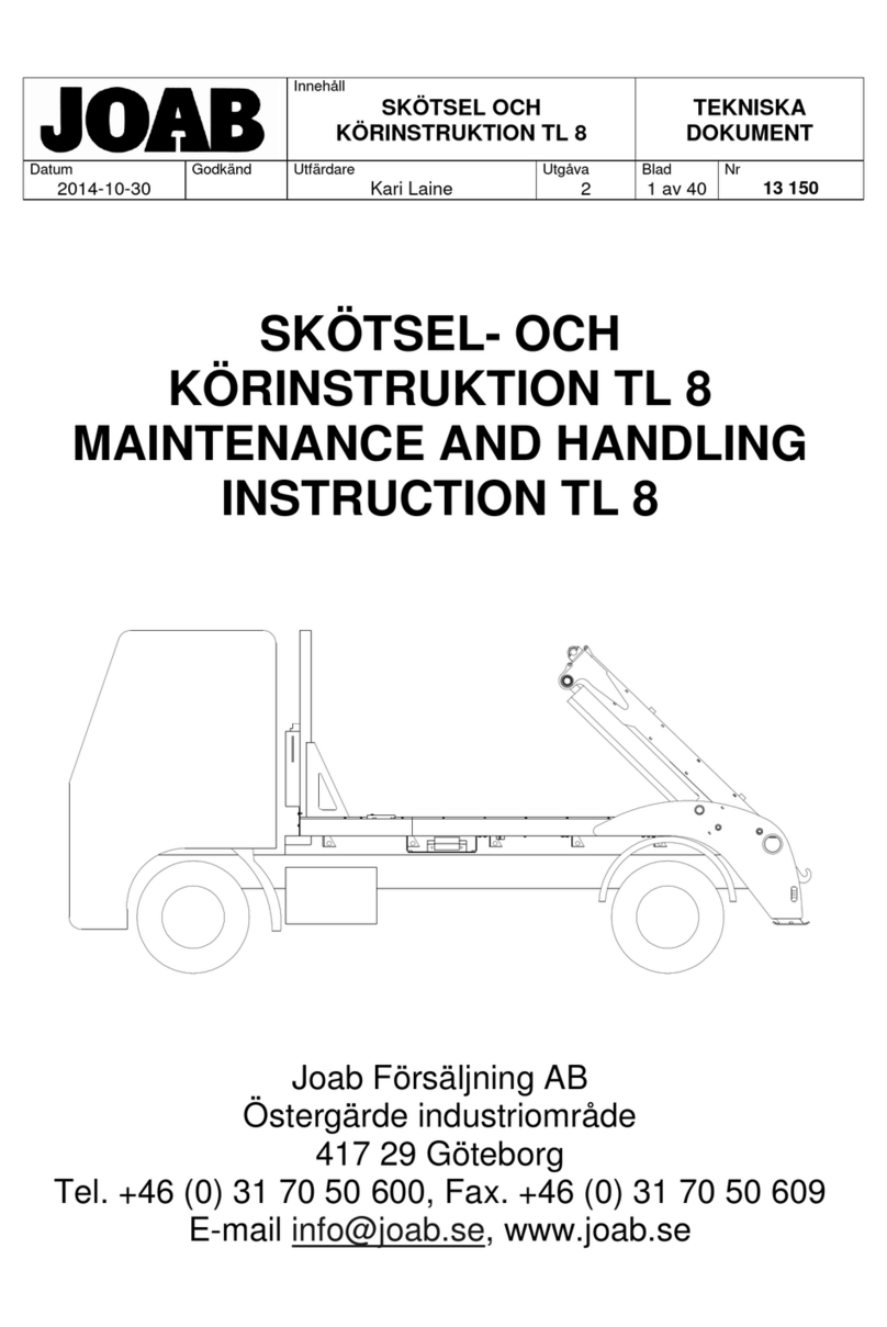 Joab TL 8 Series instructions
