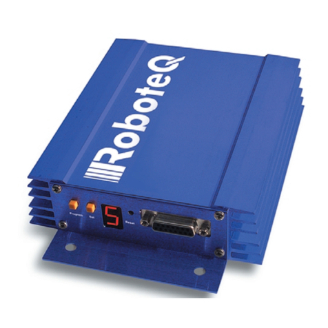 RoboteQ Dual Channel Digital Motor Controller AX2550 Instruction manual