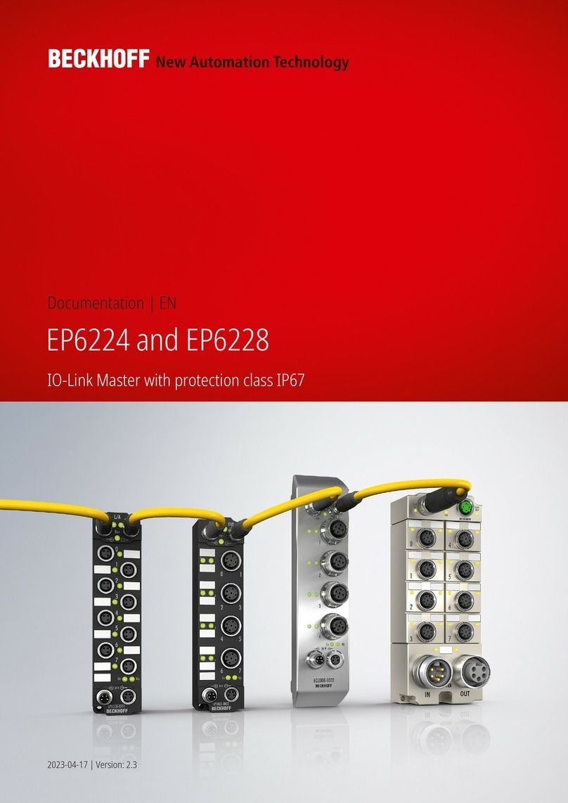 Beckhoff EP6224 Operator's manual