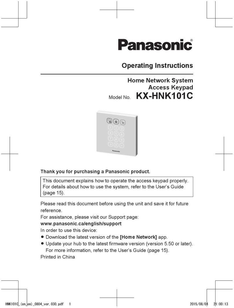 Panasonic KX-HNK101C operating instructions