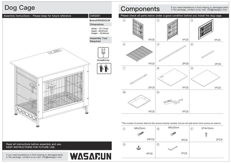 WASAGUN CWG001 Assembly instructions