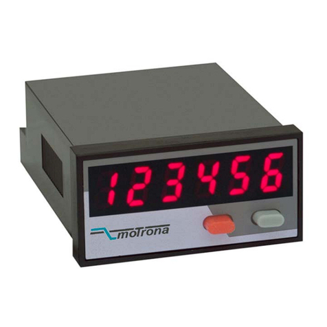 Genesis Automation moTrona DX020 operating instructions