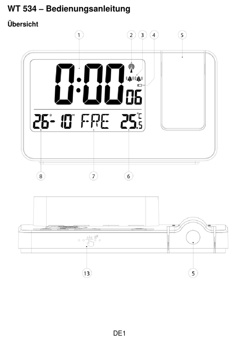 Technoline WT 534 User manual