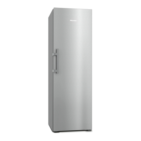 Miele K 4323 ED ws operating instructions