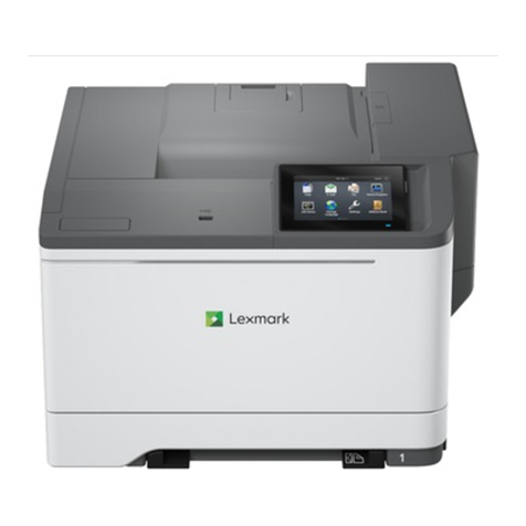 Lexmark CS632 User manual