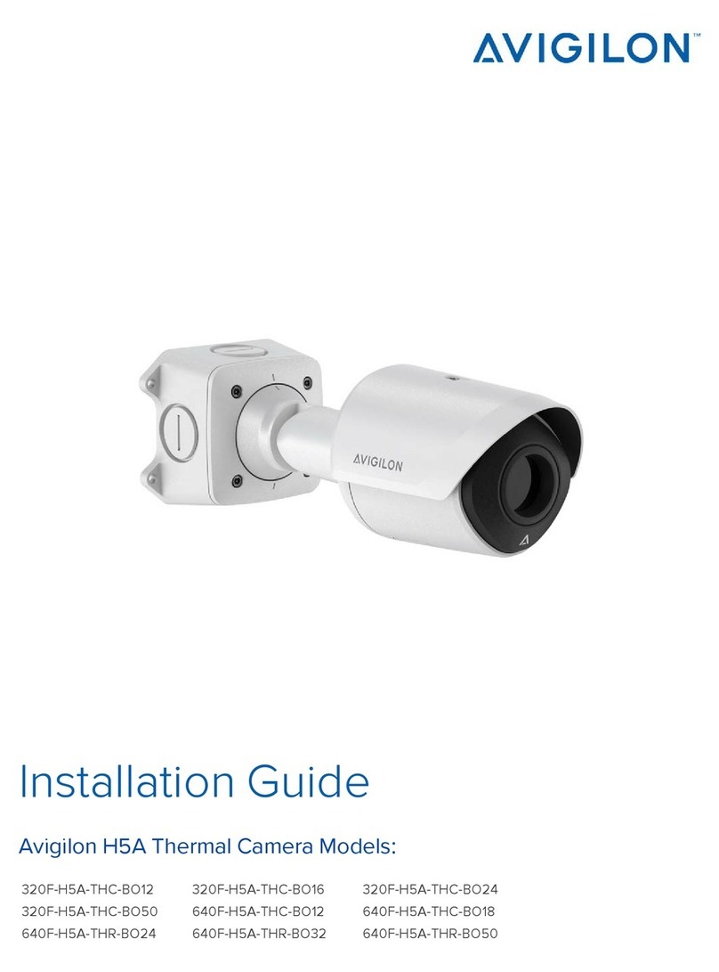 Avigilon 320F-H5A-THC-BO12 installation guide