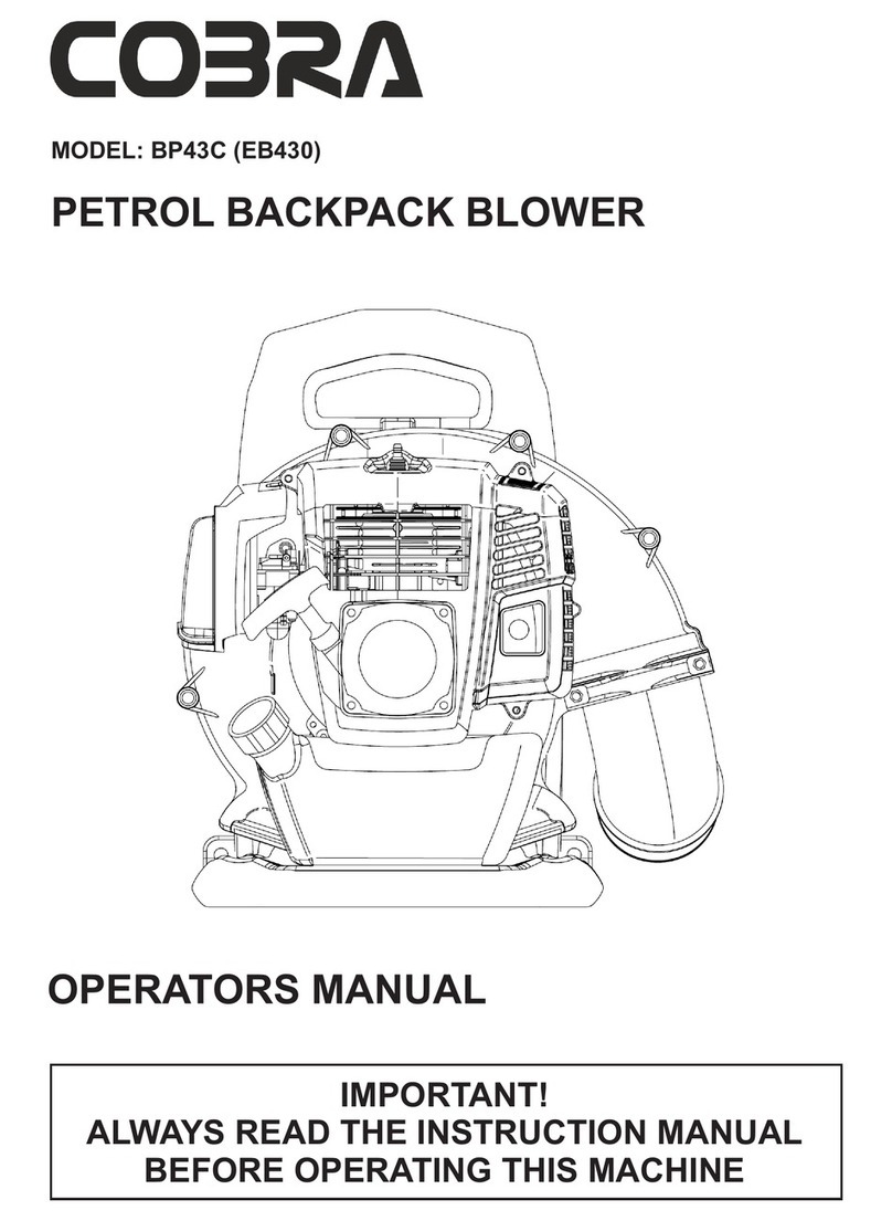 Cobra BP43C Operator's manual