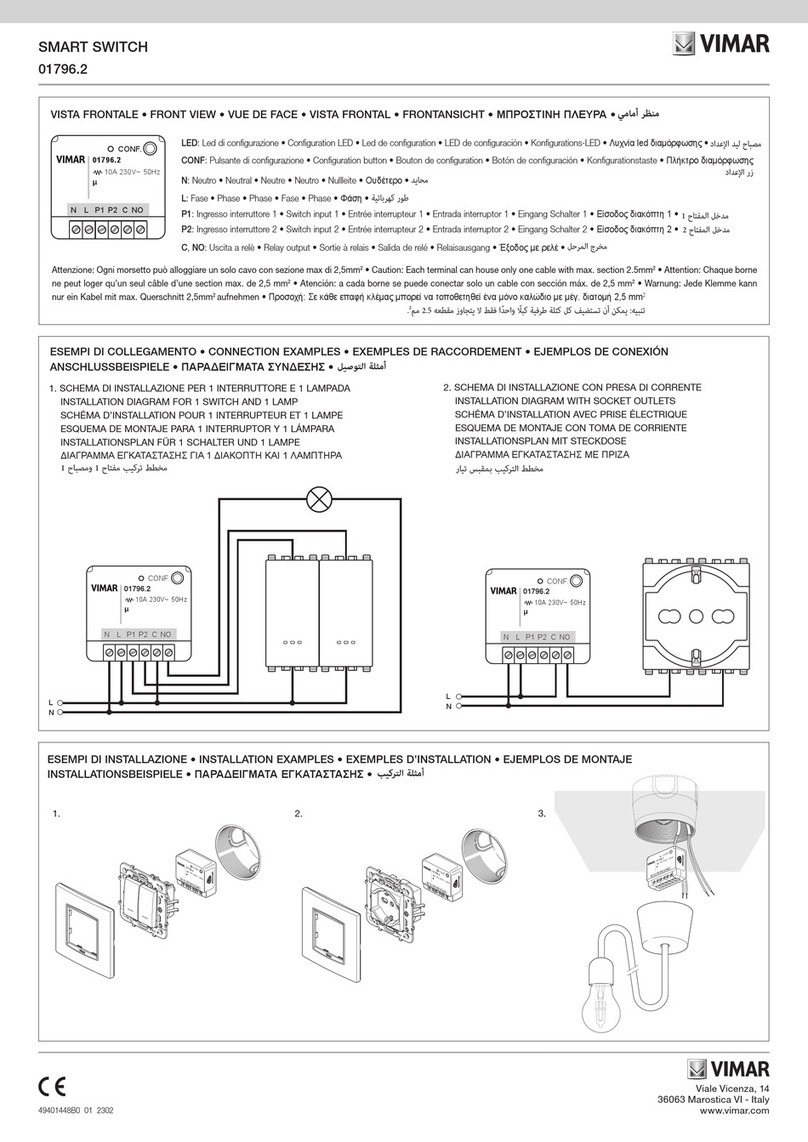 Vimar 01796.2 manual