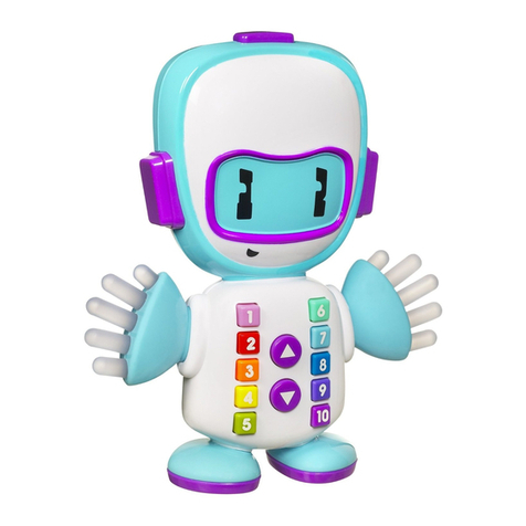 Hasbro Playskool Alphie Databots Deci-Bot User manual