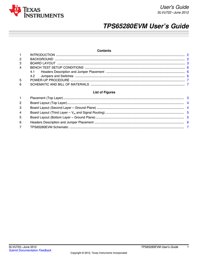 Texas Instruments TPS65280EVM user guide