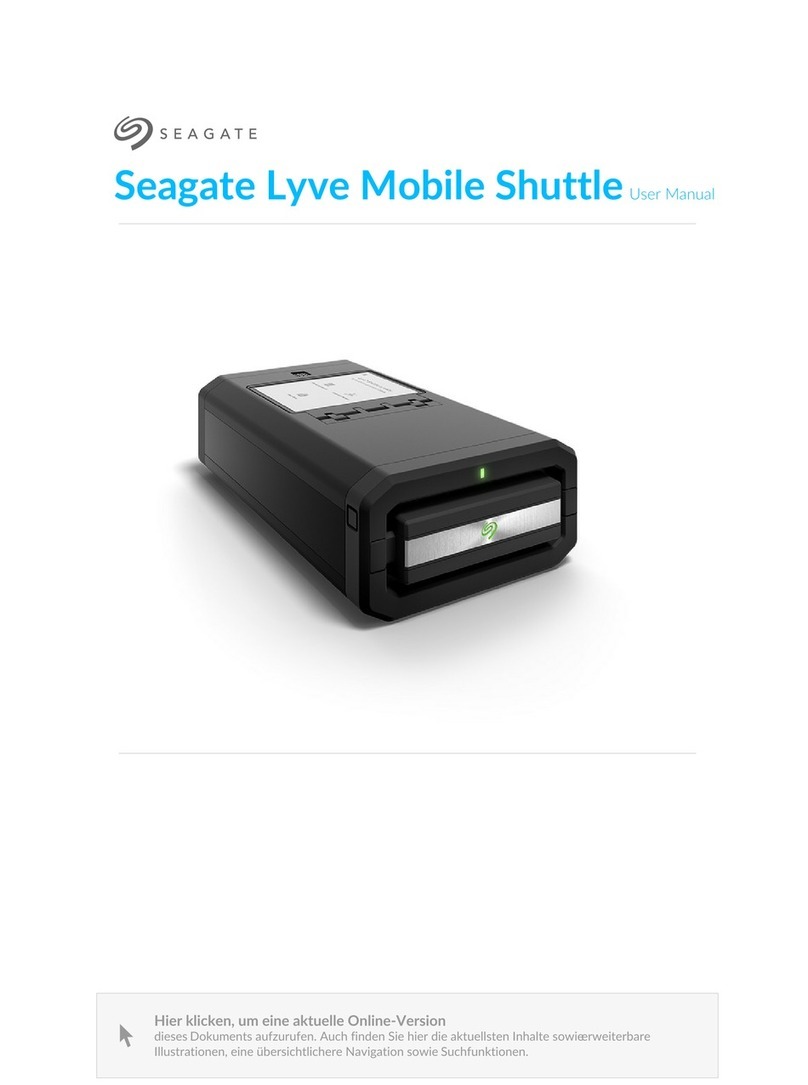 Seagate Lyve Drive Shuttle user manual