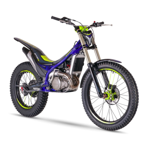 SHERCO X-RIDE 1.25 Instruction manual
