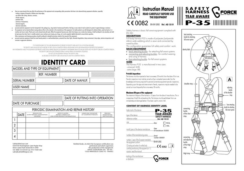 Force P-35 instruction manual