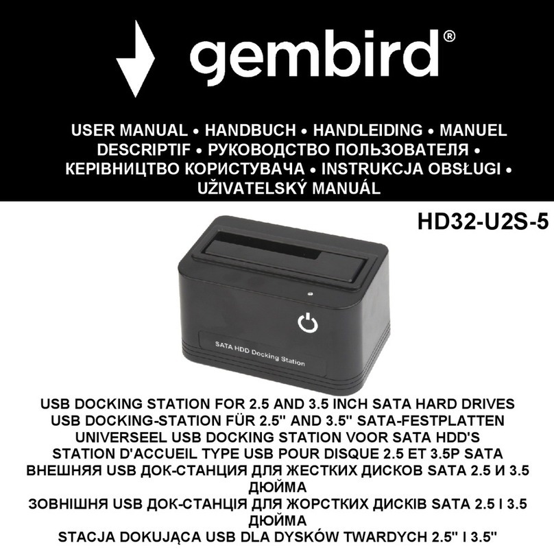 Gembird HD32-U2S-5 User manual