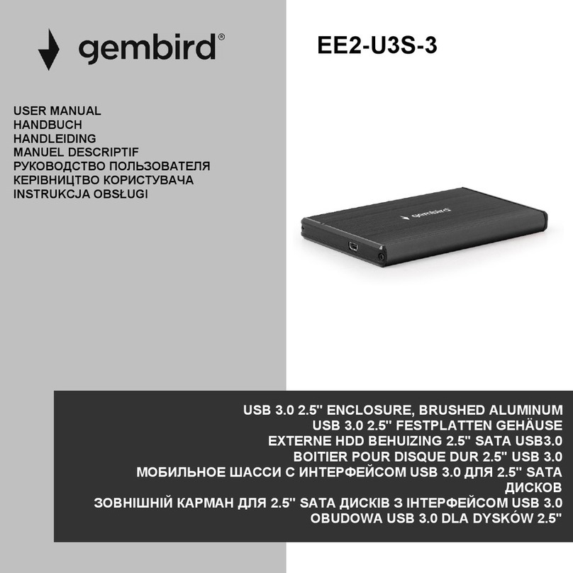 Gembird EE2-U3S-3 user manual