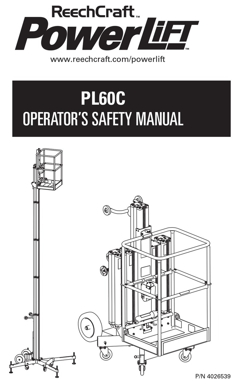 Reechcraft PowerLift PL60C Instruction Manual