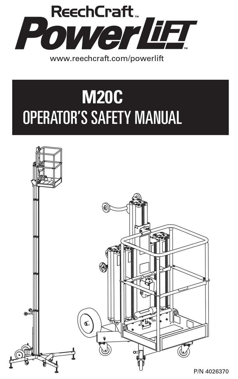 Reechcraft PowerLift M20C Operators safety manual
