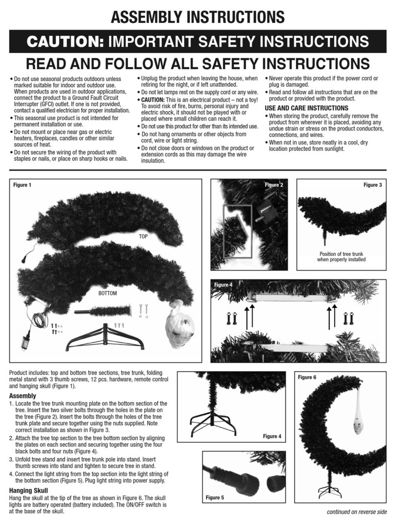 National Tree Company JI60-JFMT03 User manual