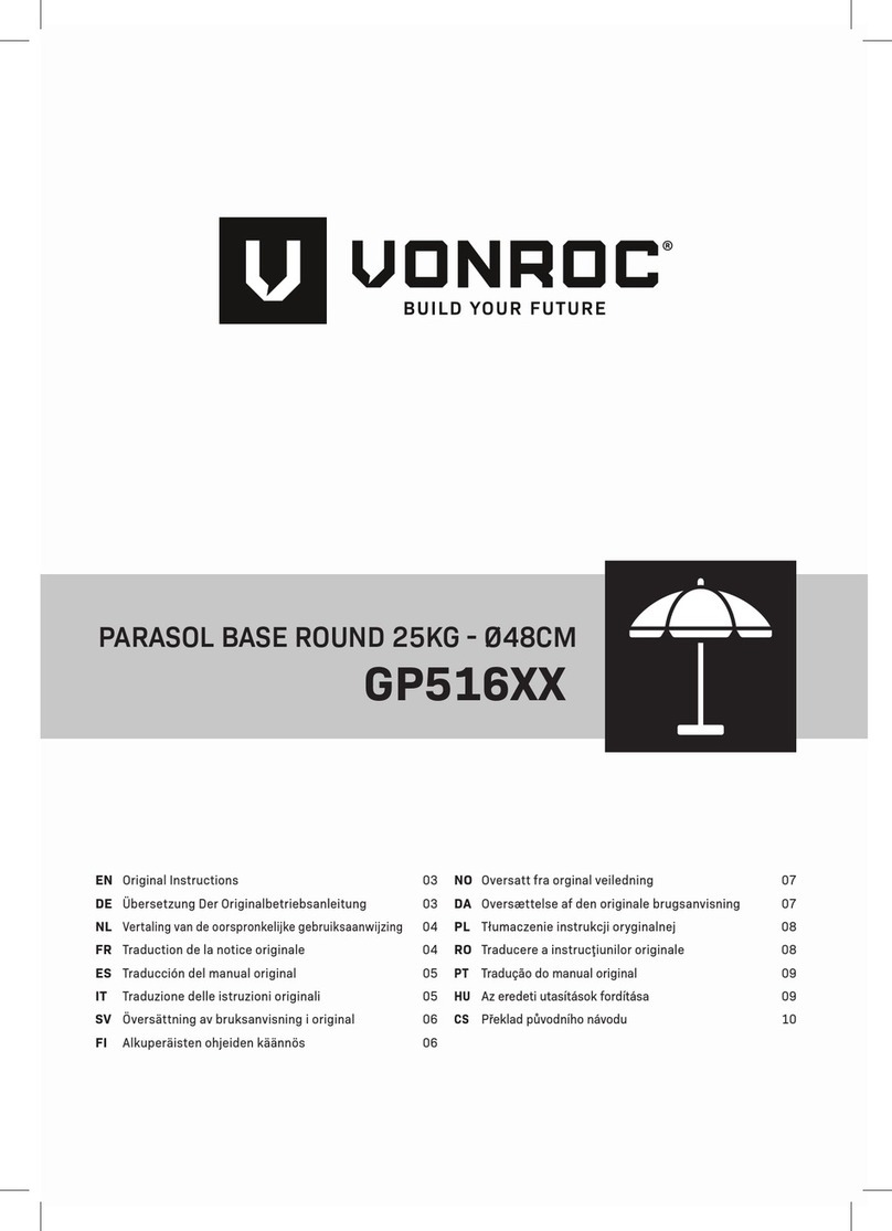 VONROC GP516 Series Original instructions