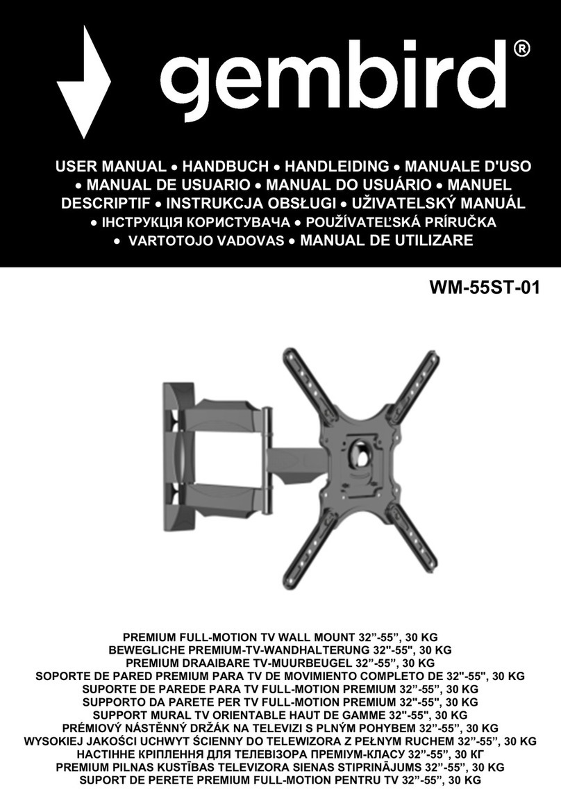 Gembird WM-55ST-01 User manual