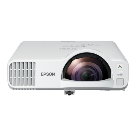Epson PowerLite EB-L210SF User manual
