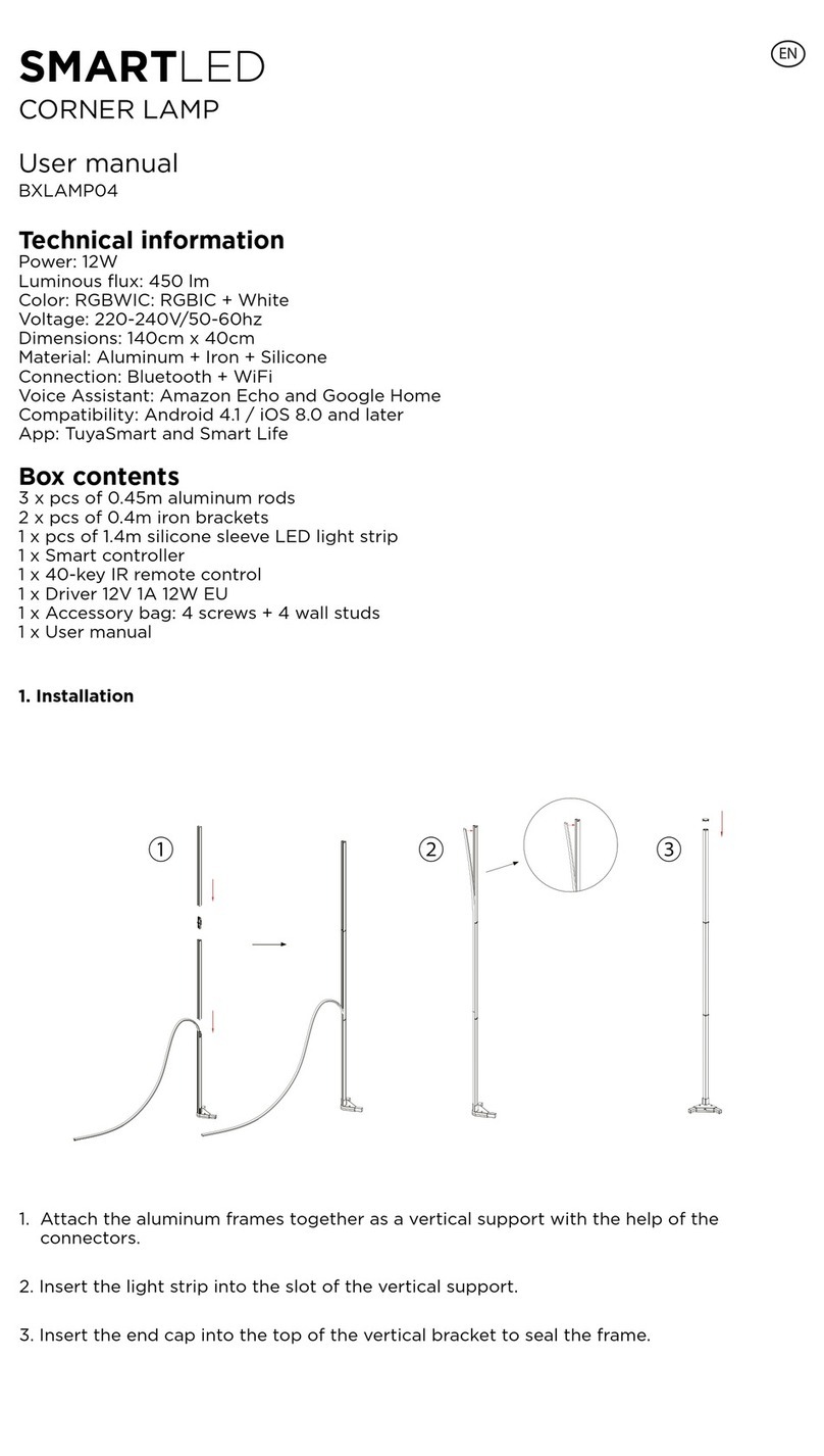 KSIX SMARTLED BXLAMP04 user manual KSIX SMARTLED BXLAMP04 user manual