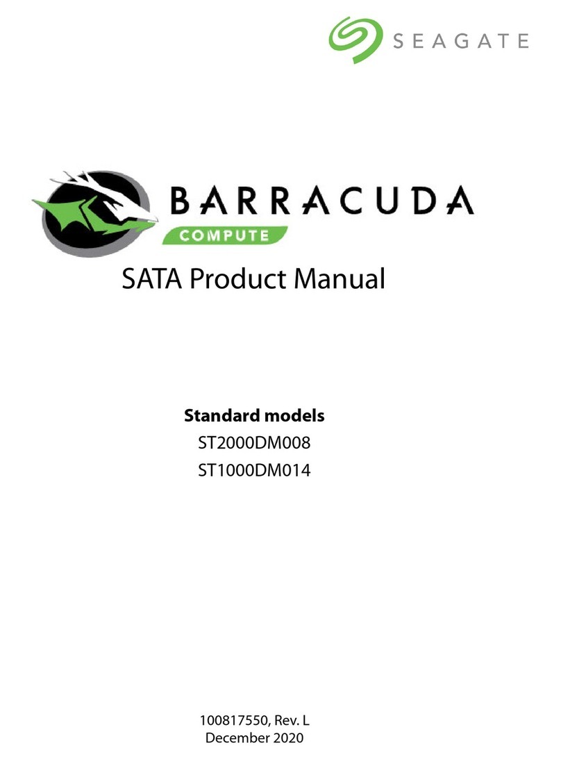 Seagate BARRACUDA ST1000DM008 User manual